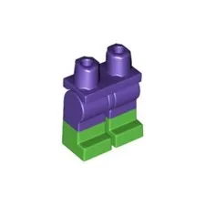 Lego Marvel Hulk Hips and Legs with Molded Pattern Minifigure 10782 #A093
