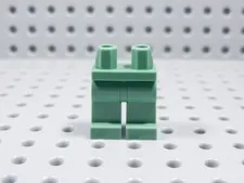 LEGO Sand Green Blank Plain Legs Pants Minifig BT