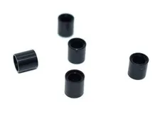 5 LEGO Black Technic 1x1 Liftarm Spacer Thick round lift arm 18654 6121485