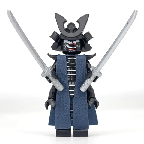 LEGO Ninjago Lord Garmadon Minifigure w/ Robe & Swords njo0309 - 70612