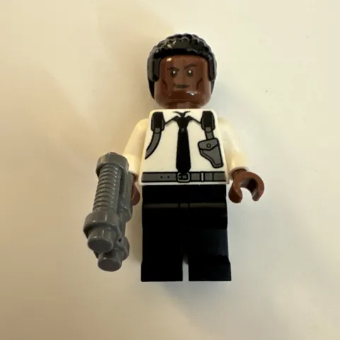 Lego Nick Fury (Young) Minifigure With Gun 