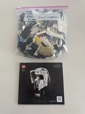 LEGO Scout trooper helmet, Retired 