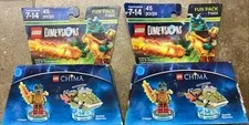 2 LEGO DIMENSIONS Chima Cragger Swamp Skimmer Movie Fun Pack 71223