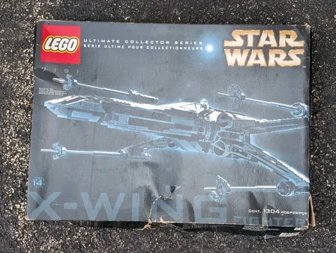 LEGO Star Wars #7191 Ultimate Collector Series X-Wing Fighter BOX ONLY Read