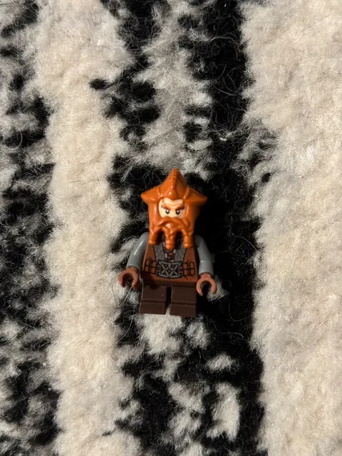 Genuine Lego lor046 Minifig Figurine:Nori the Dwarf Fast Shipping!