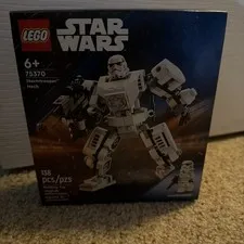 LEGO 75370 Star Wars Stormtrooper Mech Building Toy Set 138 Pcs Age 6+
