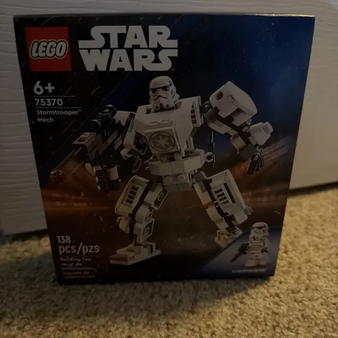 LEGO 75370 Star Wars Stormtrooper Mech Building Toy Set 138 Pcs Age 6+