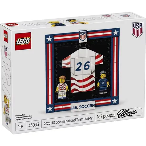 LEGO Editions 2026 U.S. Soccer National Team Jersey - Building Set