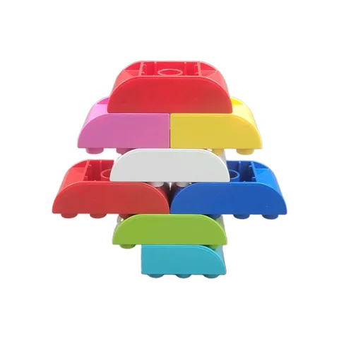 8 DUPLO Lego Bricks Slope Inverted 98224 98252 Toy Kid Preschool Daycare Pretend