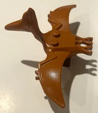 LEGO Brown Pteranodon Pterodactyl Flying Dinosaur Animal Figure Plastic 1 Pc