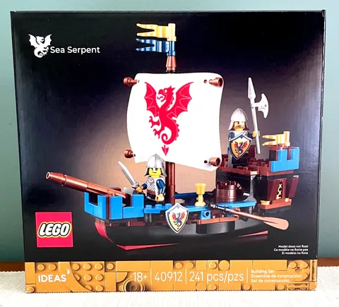 LEGO IDEAS Sea Serpent Set 40912 Promo Item Gift w/Purchase ~ New in Sealed Box