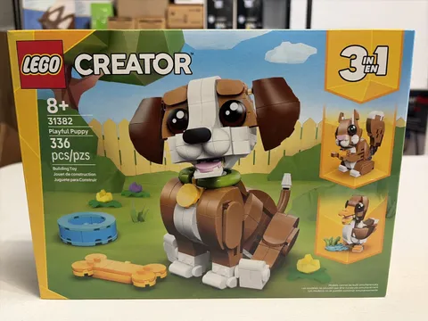 Lego 31382 Creator 3-in-1 Playful Puppy 336pcs Ages 8+. NIB. FAST SHIPPING.