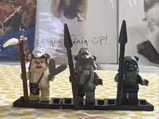 LOGRAY TEEBO TOKKAT EWOK LEGO MINIFIG star wars return of the jedi endor lot