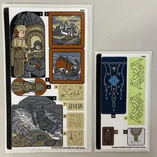 LEGO Lord of The Rings Rivendell 10316 Sticker Sheet Authentic 