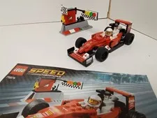 LEGO Speed Champions 75879 Scuderia Ferrari SF16-H Complete w/ Minifigure