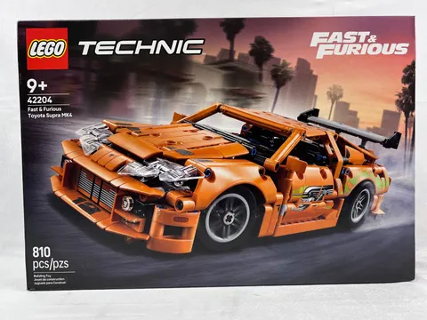 LEGO TECHNIC: Fast and Furious Toyota Supra Mk4 42204- NIB