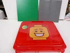 LEGO Project Case with Building Base Plate and racing base plate Ultra rare