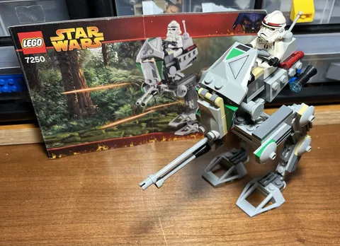 Lego Star Wars - 7250 Clone Scout Walker (100% Complete) With Manual