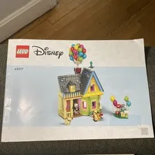 Lego Disney 43217 Up! House Instruction Booklet Manual Only