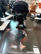 LEGO Star Wars: Dark Trooper Helmet (75343) w/LED LIGHTS INSTALLED + MANUAL