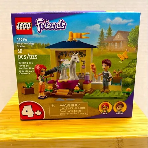 LEGO Friends Pony-Washing Stable 60 pcs 41696 NEW