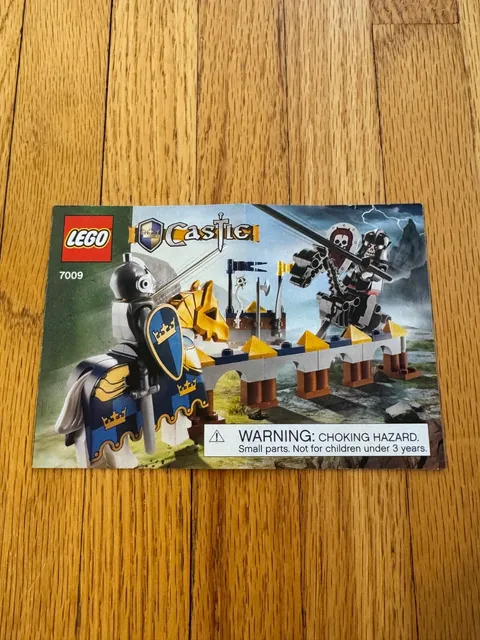 Lego Castle The Final Joust (7009) Instruction Booklet Only