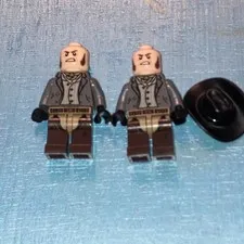 2 Lego Minifigure tlr018 The Lone Ranger Barret  Cowboy From 79108 2013