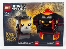 LEGO 40631 Brickheadz Lord of the Rings Gandalf The Grey & Balrog - New Sealed