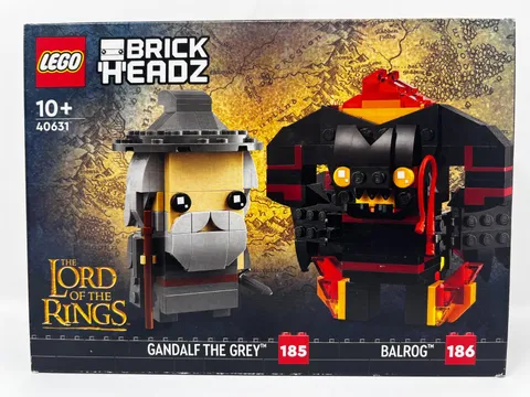 LEGO 40631 Brickheadz Lord of the Rings Gandalf The Grey & Balrog - New Sealed