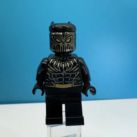 LEGO Super Heroes Marvel Erik Killmonger (Golden Jaguar) sh0477 Minifigure 2018