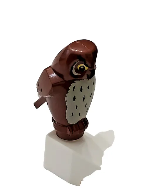LEGO - Reddish Brown Owl - Animal Harry Potter Bird Pigwidgeon Diagon c56