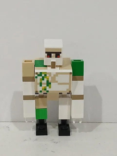 LEGO Minecraft Iron Golem Minifigure EUC