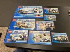 Lego CITY 7287 7286 7285 7279 7237 (1, 2) 7245 7236 Police Boat Manuals ONLY #8