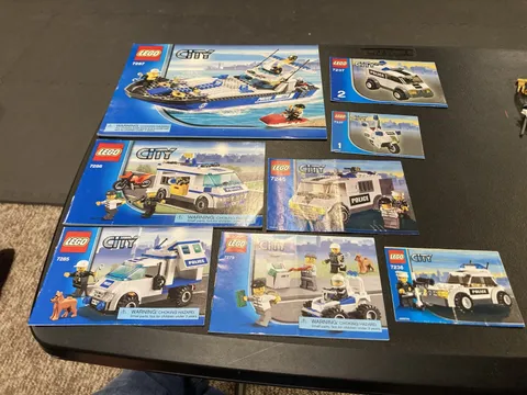 Lego CITY 7287 7286 7285 7279 7237 (1, 2) 7245 7236 Police Boat Manuals ONLY #8