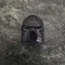 LEGO Bionicle Kanohi Black Hau Mask, Very Good Condition