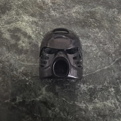 LEGO Bionicle Kanohi Black Hau Mask, Very Good Condition