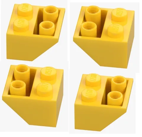 LEGO ® 4x slope negative 2x2 yellow bright yellow 3660 366024 slope invert