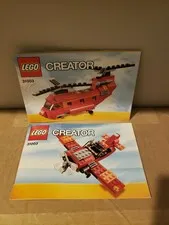 LEGO Creator Red Rotors 31003 Instruction Guide MANUAL ONLY