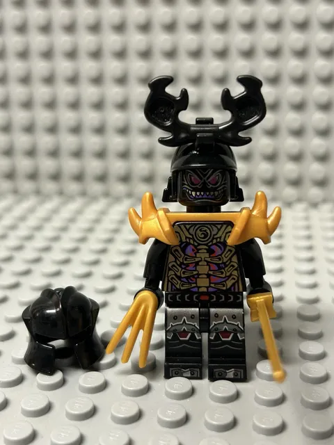 LEGO Ninjago Overlord Golden Master Rebooted Minifigure njo0107 - Custom Altered