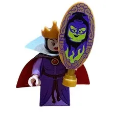 LEGO Disney Series 2 Evil Queen Minifigure with Magic Mirror Snow White