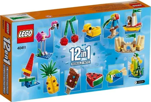 LEGO 40411 Creative Fun 12-in-1 Building Toy (240pcs) Flamingo 7+