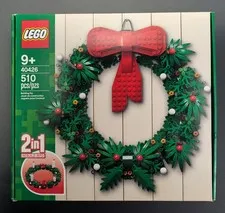 Pre-owned LEGO Set 40426 Seasonal Christmas Wreath 2-in-1