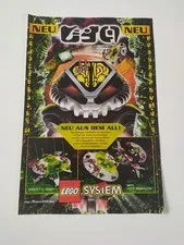 Rare Advertising Flyer Promotional Sheet LEGO System Space Zotaxian 6900 6979 1997