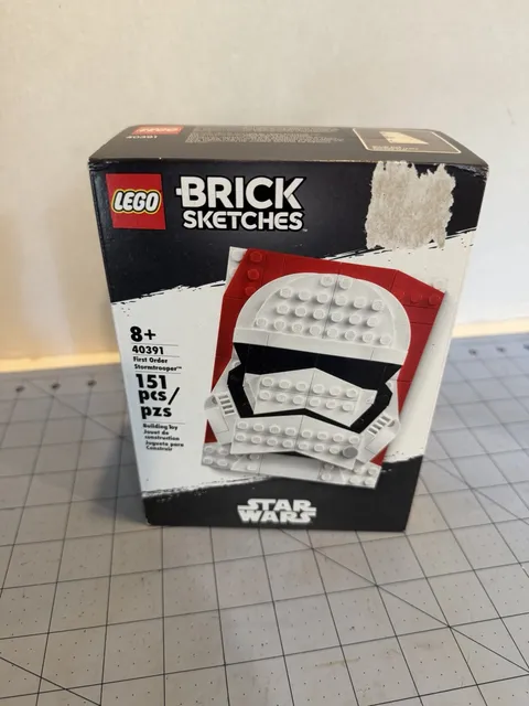 LEGO Star Wars Brick Sketches 40391–First Order Stormtrooper– Brand New & Sealed