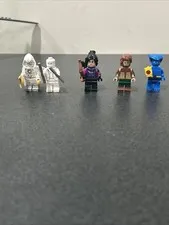 5 AMAZING LEGO MINIFIGS MOON KNIGHT, MR. NIGHT, BEAST, KATE BISHOP AND WEREWOLF