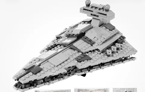 LEGO Star Wars: Midi-Scale Imperial Star Destroyer (8099) 99% Complete W/ Manual