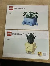 Lego Botanical Happy Plants 10349 (Instruction Manuals Only) Book Booklet