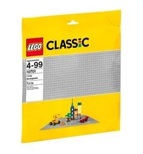 Lego Classic Gray Baseplate 10701 Building Toy Construction 15 x 15 Square NWDT