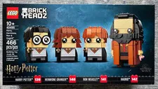 LEGO BRICKHEADZ: Harry, Hermione, Ron & Hagrid (40495 - OOOOMMMMMGGGGG