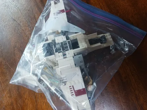 LEGO Star Wars: Luke's X-Wing Fighter (75301) - Used, Partially Incomplete
